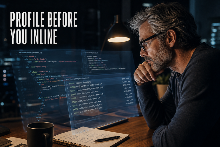 Rails view rendering performance: when render gets expensive